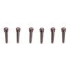 6PCS Guitar Bridge Pin Copper Acoustic Guitar Bridge Pins Peg