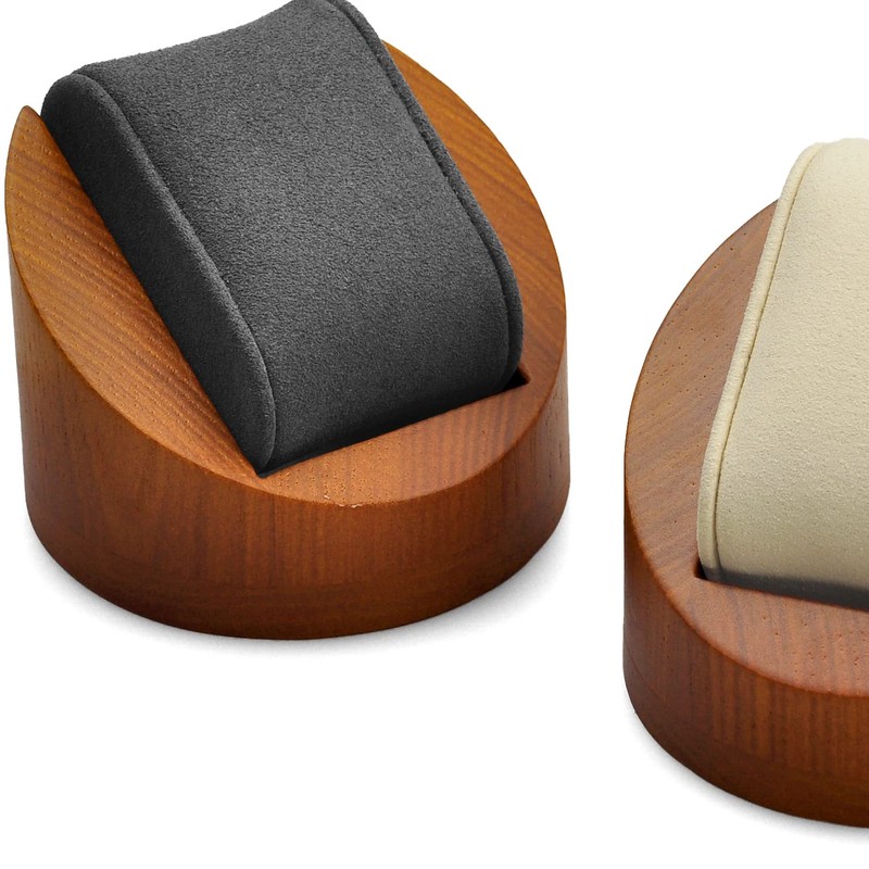 Woodten Solid Wood Single Watch Stand Single Watch Display Stand
