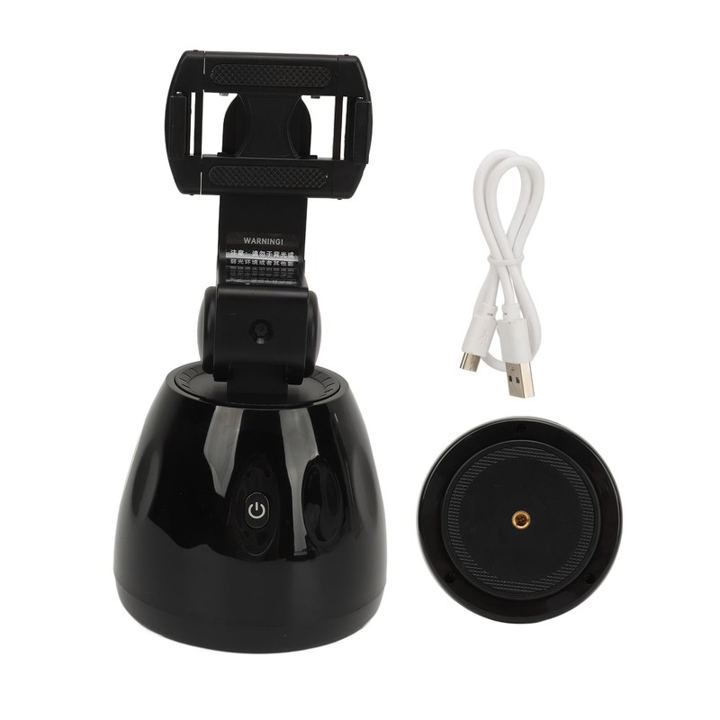 Auto Face Tracking Phone Holder 360 Degree Rotation Face Body