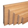 Munich Skirting Board Solid Oak Oiled Top Edge Round [Economy