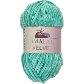 Himalaya Velvet Dolphin Wool 100 g 40 Colours to Choose From Chenille Knitting Yarn Fluffy Yarn Shiny Accessory Clothing Blankets