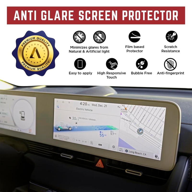 Artemis Shields Matte Anti Glare Screen Protector for 2024 Hyundai