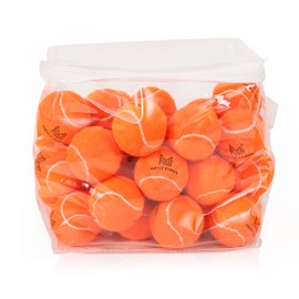 MRYCZ FYRHD 40 Pack Tennis Balls, Ideal for Training, Practice, Dogs, Recreation with Mesh Bag, Good for Beginners