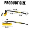 Bittwee 27'' Car 2-in-1 Snow Brush Ice Scraper, Extendable&Detachable Snow