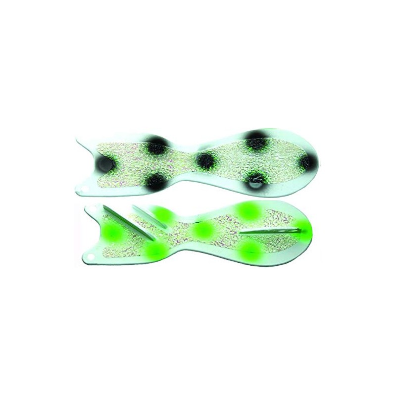 Dreamweaver Lure Co. Spindoctor 10 Inch Black/Double Pearl Glow