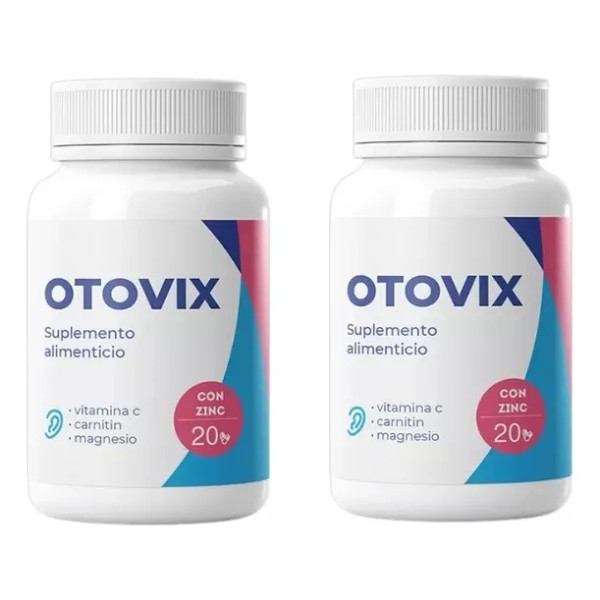 2 Pack Otovix Para El Sistema Auditivo,carnitina 20c Sabor Sin