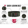 BeSmart Weight Lifting Belt Deadlift Powerlifting belts Self-Locking Double Padded