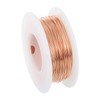 PATIKIL 164 Feet 99.9% Solid Bare Copper Wire, 25 Gauge
