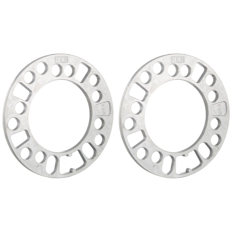 viz VIZ-CP-SP6 HKB Wheel Spacers, 2-Piece, 6mm, PCD100/114.3