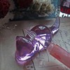 SeventyTwo Kitten Style Glass Pen Support, Decorative Pen Rest for