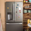 18 Fridge Magnets, Colourful Magnets for Fridge and Magnetic Board,