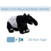 The Petting Zoo Malaysian Tapir Stuffed Animal Plushie, Gifts for