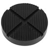 Universal Floor Jack Pad Adapter Slotted Jacking Point Cushioning Rubber