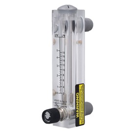 Liquid Flowmeter Panel Type Acrylic Transparent Adjustable Fluid Flow Meter for Industrial Agriculture