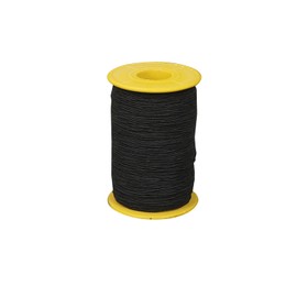 1 Spool Shirring Elastic for Sewing Elastic Sewing Thread Black Stretchy Thread for Sewing, Upholstery