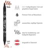 ONLINE Calli.Twin Pen with Double Tip, Double Contour and Calligraphy