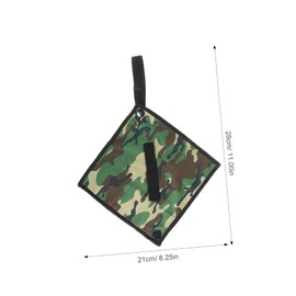 FOMIYES 2-piece Washable Pee Cloth for Women Reusable Hiking Accessory for Camping Soft Rag Urinal for Outdoor Adventure