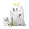EKO Easy-Dispense Roll 80 Count Extra-Strong Drawstring Tall Kitchen Trash