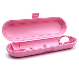 vhbw Universal Case Compatible with Electric Toothbrushes - Travel Case, Pink, pink, Toiletry bag