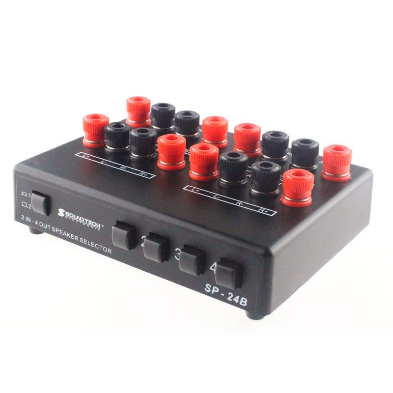 2 in to 4 out Speaker Selector / Switcher *Banana