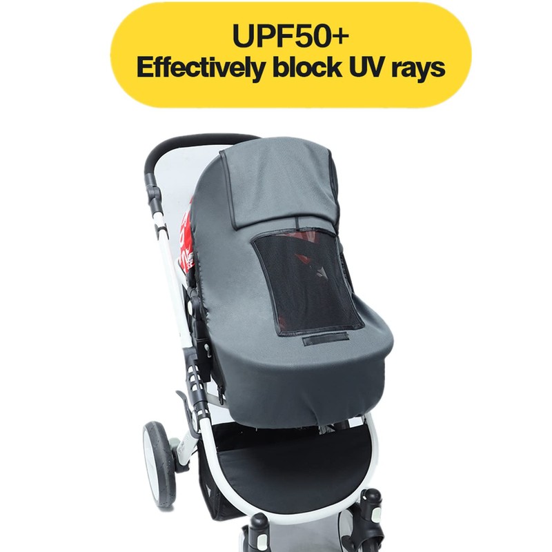Sun Shade for Strollers - Universal Sun Protection Shade Cover