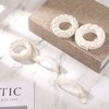 2Rolls 0.6" Wide 2 Yards Self-Adhesive Lace Tape Ribbon, Vintage