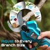 SEESII Electric Pruning Shears Cordless: 1.6" Cutting Diameter Power Pruner