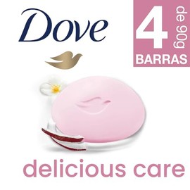 Dove Jabón Delicious Care Leche Coco 90g