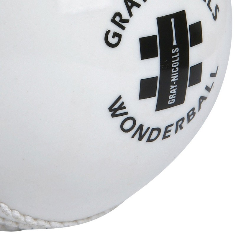Gray-Nicolls Mens Wonderball Training Cricket Ball - White, Senior