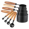8 Piece Measuring Cups Set and Measuring Spoons Set-Nesting Kitchen