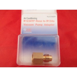 FJC VACUUM PUMP ADAPTER CONVERTS R1234YF HOSE TO R134A