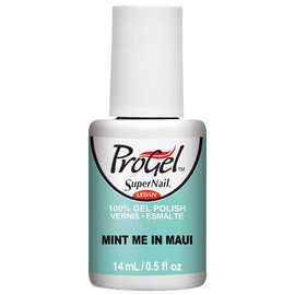 Supernail Progel Gel Polish, Mint Me In Maui, 0.5 Fluid Ounce