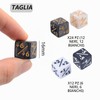 Set di 36 dadi magici più e meno, dadi segnati