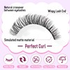 Eyelash Extensions, 10-18 Mix Cluster Lashes, C3+C9+FD18+B, Natural Lash Cluster,