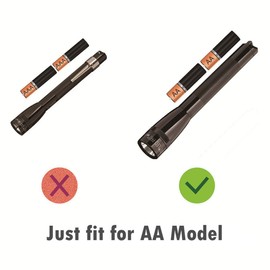 Weltool Glass Lens for Maglite Flashlight Lens Upgrade Compatible Mini Maglite PRO, Mini Maglite, Mini Maglite PRO LED, Mini Maglite LED Flashlight (AA Model) (2pcs)