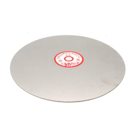 Rannb 3000 Grit 8-inch Dia Diamond Coated Flat Lap Wheel Grinding Sanding Polishing Disc for Jewelry, Glass & Rock