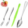 Grapefruit Spoon 4 Piece Set, Grapefruit Spoon, Kiwi Spoon with