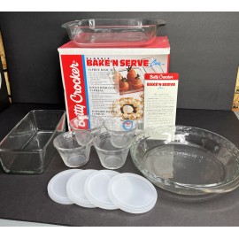 Betty Crocker Vintage 1995 Betty Crocker Classic Bake'N Serve 11-Piece Basic Set NOS In Box!