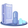 Flovy Foam Earplugs in (Blue) - 2 Soft Earplugs for