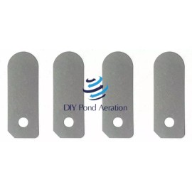 Thomas NEW 621102 Thomas Compressor Steel Reed Valve Set of 4 Flapper Valves