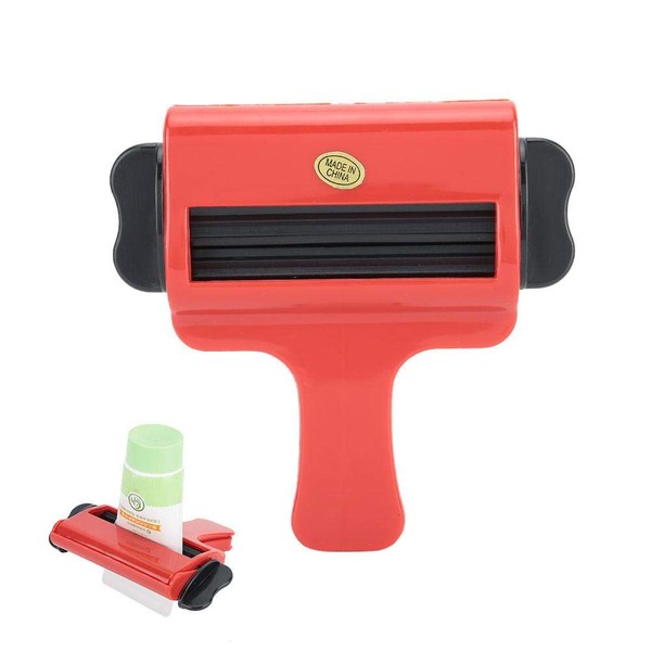 Hair Dye Tube Squeezer Plastic Hairdressers Accessories Toothpaste Squeezer Bathroom Painters Paint Paint Tube Squeezer Wringer Tool for Hair Color, Paint Tube, Hand Cream, Artist, Painter, Red