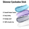 Erinde Grey Glitter Eyeshadow Pen, Waterproof & Long-Lasting Grey Eyeshadow