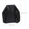 NOLITOY 190t Polyester Barbecue Grill Cover Outdoor BBQ Protector for