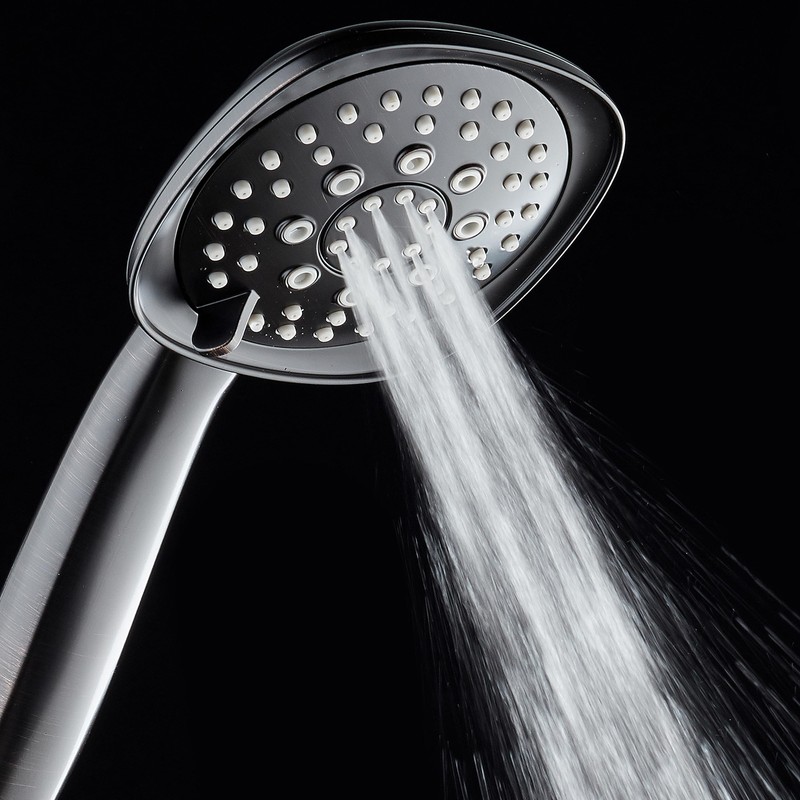 AquaDance, Oil-Rubbed Bronze Luxury Square 6-setting High-Pressure Hand Extra-Long 72"