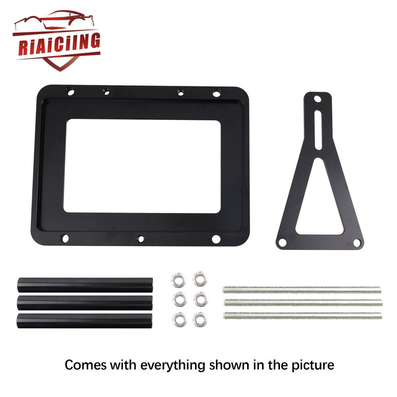 RiAiCiING Universal Battery Tray Hold Down Mount Bracket for Optima