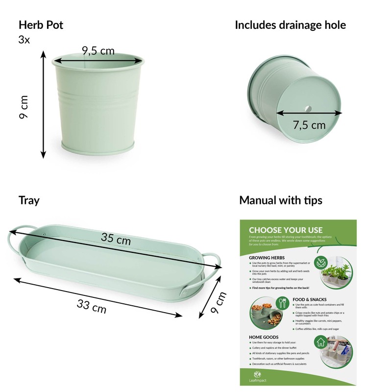 Herb Planter Indoor | Grow Fresh Herbs At Home |