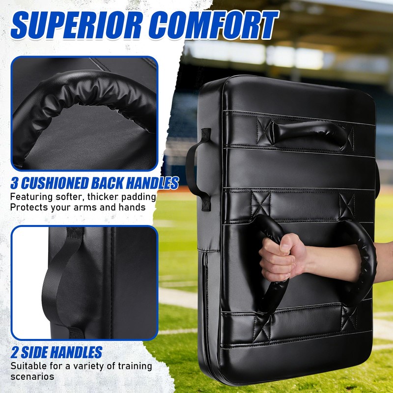 TOBWOLF Football Blocking Pad, 4in Multi-Sport Foam Training Shield