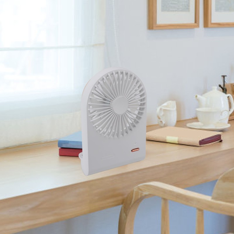 Desk Fan Foldable Portable Strong Wind Desktop Table Cooling Fan