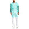 ValuMax 3230G Disposable Isolation Gown, Elastic Cuff, Tie Back, Knee