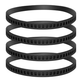 Thaekuns 4 Pack 650721-00 Bandsaw Rubber Tires Dewalt Band Saw Tires and Milwaukee Bandsaw Pulley Tires DWM120 A02807 DCS374 DW328K D28770 D28770K 514002079 6230 6232-20